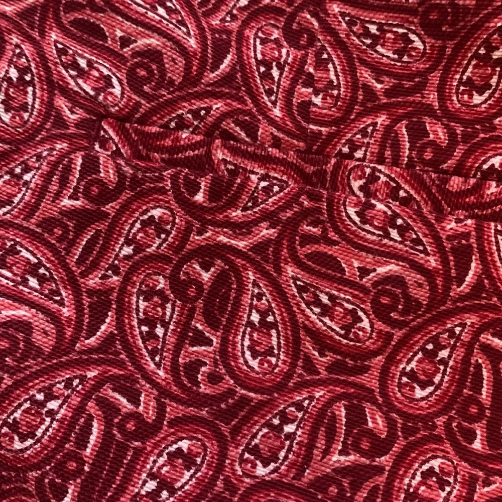 Ladies Sainttropez West Paisley red walking shorts - Picture 5 of 5